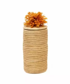 KAZI Home Goods Sunset Tina Pom Pom Box