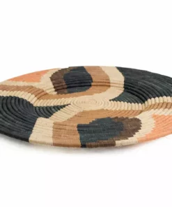 KAZI Home Goods Tabia Peach Wall Plate III