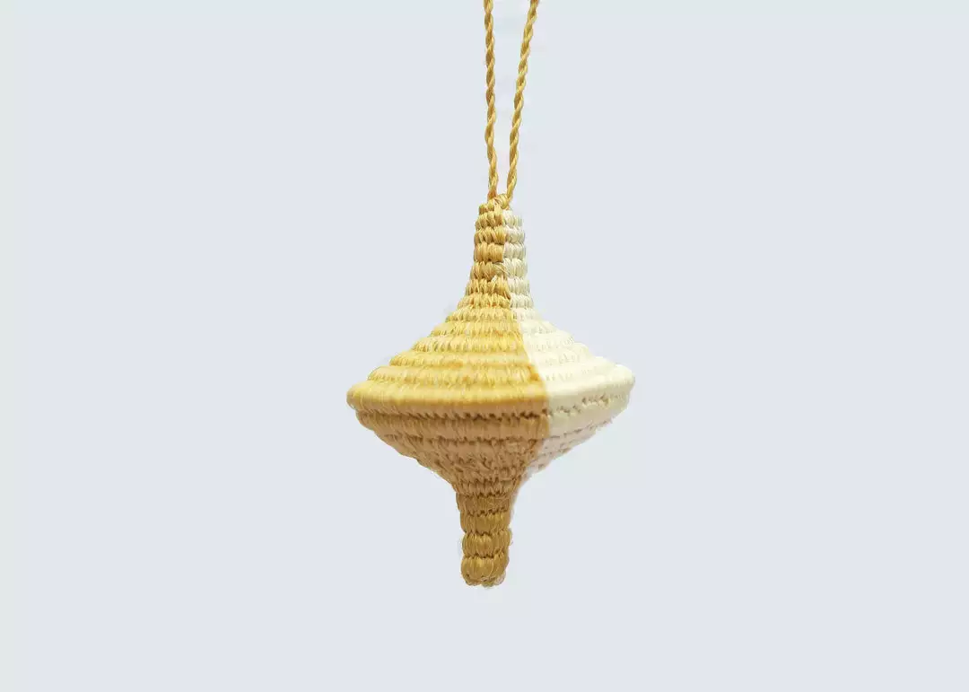 KAZI Teardrop Gold Metallic Ornament Fair Trade 1 KAZI Teardrop Gold Metallic Ornament Fair Trade