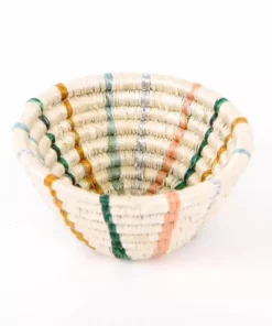 KAZI Tiny Floret Striped Catch All Home Goods