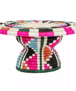 KAZI Vivid Viola Cake Stand Home Goods
