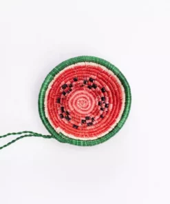 KAZI Watermelon Basket Ornament