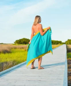 Swahili Coast Design Kenyan Beach Towel