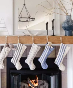 Will & Atlas Khadi Stripe Holiday Stocking Gifts