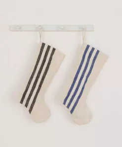 Will & Atlas Khadi Stripe Holiday Stocking Gifts