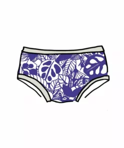 Thunderpants USA Kids' Blue Bloem Underwear Fair Trade