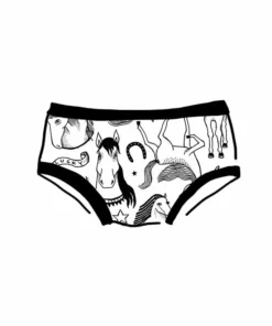 Thunderpants USA Kids' Lucky Horses Underwear Fair Trade