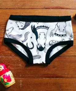 Thunderpants USA Kids' Lucky Horses Underwear Fair Trade