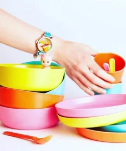 EKOBO Kids' Recycled Bamboo Bowl Set 17 EKOBO Kids' Recycled Bamboo Bowl Set