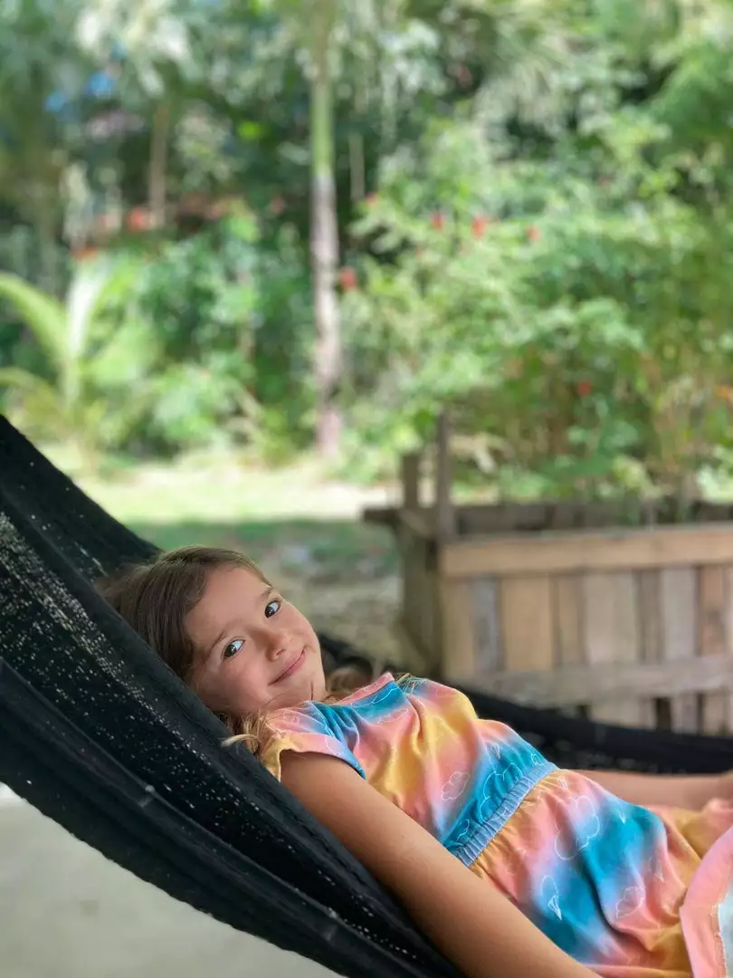 Honey Cake Tiger Kids' Sky's The Limit Short Sleeve Dress 3 Honey Cake Tiger Kids' Sky's The Limit Short Sleeve Dress