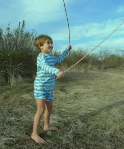 Honey Cake Tiger Kids' + Baby Kids' Hello Fun Wave Unisex Long Sleeve Tee 11 Honey Cake Tiger Kids' + Baby Kids' Hello Fun Wave Unisex Long Sleeve Tee