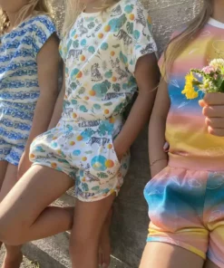 Honey Cake Tiger Kids' + Baby Kids' Magical Jungle Unisex T-Shirt