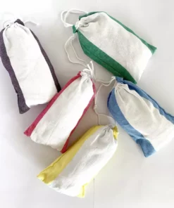 Hilana: Upcycled Cotton Home Goods Kids' Veracruz Upcycled Hooded Poncho Towel