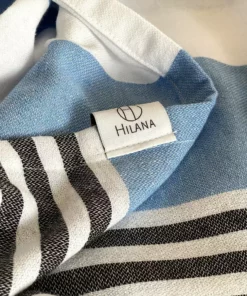 Hilana: Upcycled Cotton Home Goods Kids' Veracruz Upcycled Hooded Poncho Towel