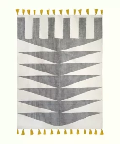 Kiliim Home Goods Black Cascade Rug