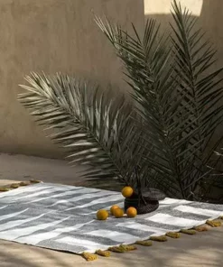 Kiliim Home Goods Black Cascade Rug 7 Kiliim Home Goods Black Cascade Rug