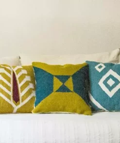 Kiliim Blue Nile Wool Throw Pillow Cover Best Sellers