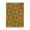 Kiliim Home Goods Gray + Yellow Arrows Wool Rug