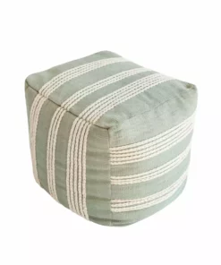 Kiliim Home Goods Meadow Pouf