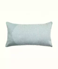 Kiliim Mint Archway Lumbar Pillow Cover