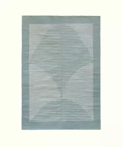 Kiliim Home Goods Mint Lotus Runner / Rug