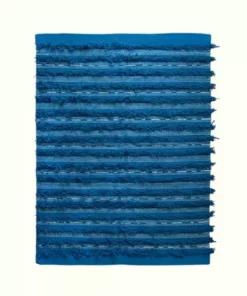 Kiliim Home Goods Navy Fringe Wool Runner/Rug