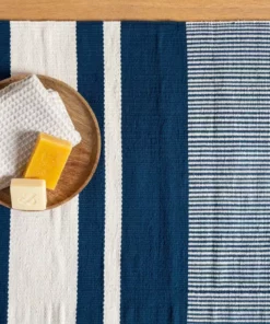 Kiliim Best Sellers Navy Hues Bath Mat 6 Kiliim Best Sellers Navy Hues Bath Mat