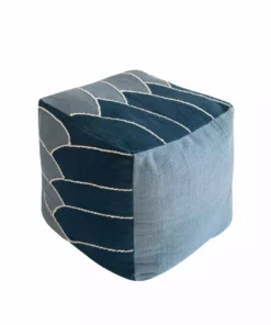 Kiliim Home Goods Palm Pouf