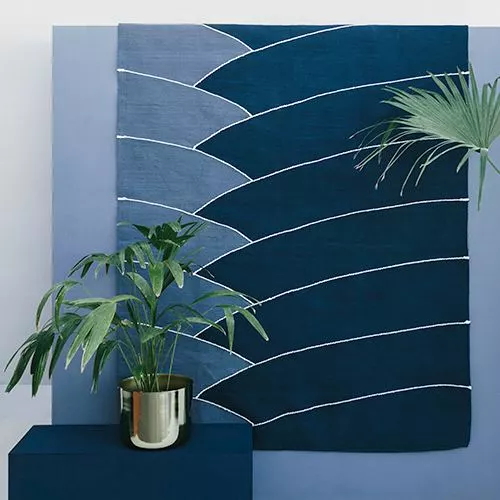 Kiliim Palm Runner / Rug Home Goods 2 Kiliim Palm Runner / Rug Home Goods