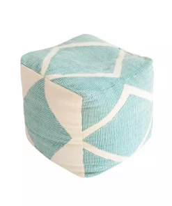 Kiliim Home Goods Riptide Pouf