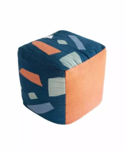 Kiliim Terrazzo Pouf