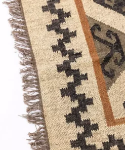 Amante Marketplace Kilim Jute Rug No. 2