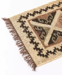 Amante Marketplace Kilim Jute Rug No. 2