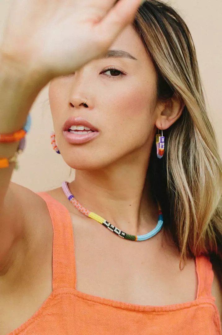 Kisiwa Cuerda One Of A Kind Hoop Earrings Jewelry 5 Kisiwa Cuerda One Of A Kind Hoop Earrings Jewelry