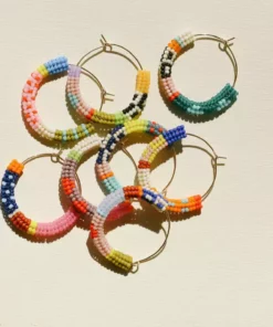 Kisiwa Cuerda One Of A Kind Hoop Earrings Jewelry 9 Kisiwa Cuerda One Of A Kind Hoop Earrings Jewelry