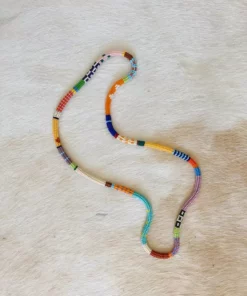 Kisiwa Cuerda One Of A Kind Beaded Necklace