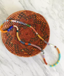 Kisiwa Cuerda One Of A Kind Beaded Necklace