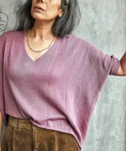 No Nasties Knit Wide Top Clothing