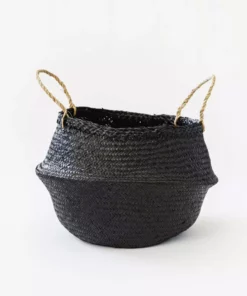 Amante Marketplace Kophinos Basket - Black