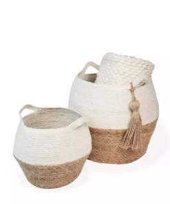 Korissa Home Goods Agora Jar Basket Set 11 Korissa Home Goods Agora Jar Basket Set