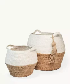 Korissa Home Goods Agora Jar Basket Set 10 Korissa Home Goods Agora Jar Basket Set
