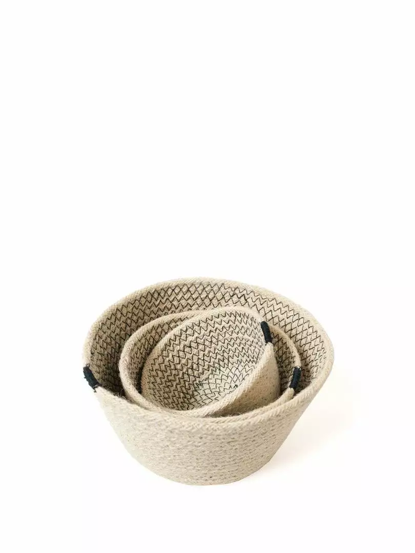 Korissa Amari Bowl Set - Black Home Goods 5 Korissa Amari Bowl Set - Black Home Goods