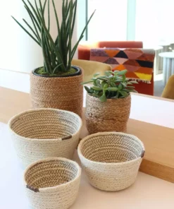 Korissa Home Goods Amari Bowl Set - Brown