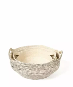 Korissa Home Goods Amari Fruit Bowl Set - Black