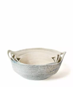 Korissa Amari Fruit Bowl Set - Blue Home Goods 7 Korissa Amari Fruit Bowl Set - Blue Home Goods