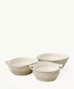 Korissa Amari Fruit Bowl Set - Brown