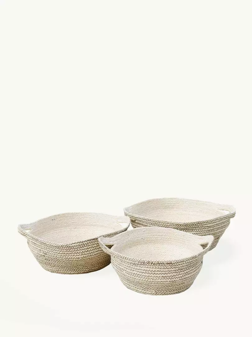 Korissa Amari Fruit Bowl Set - Brown 1 Korissa Amari Fruit Bowl Set - Brown