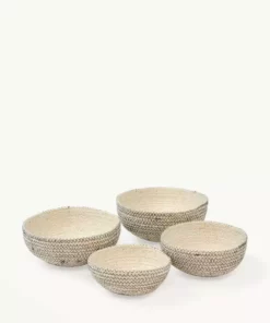 Korissa Home Goods Amari Round Bowl Set - Black