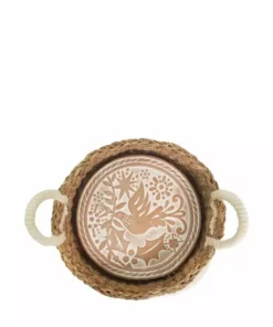 Korissa Bread Warmer + Basket - Bird Round 16 Korissa Bread Warmer + Basket - Bird Round