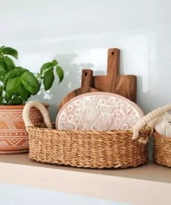 Korissa Bread Warmer + Basket - Owl Oval